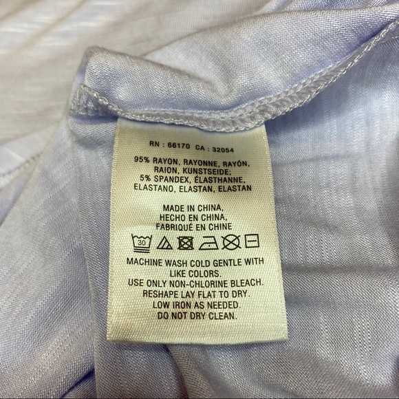 ANTHROPOLOGIE DELETTA Lavender Crochet Top - Picture 11 of 12